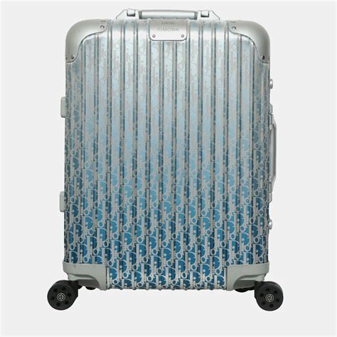 remowa dior|Rimowa Dior carry on.